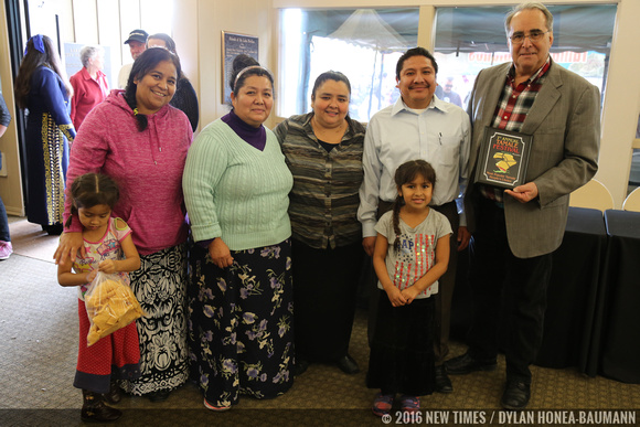 Members of The Light of The World Church received the People's Choice Award for best tamale.