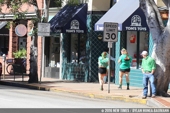Downtown SLO was on the prowl during the day on March 15 for St. Patrick's Day.