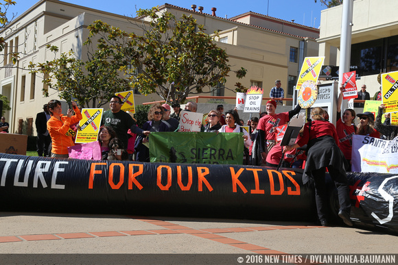 One of the major reasons activists want to stop the project is to protect future generations.